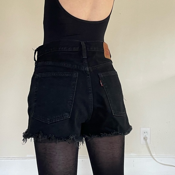 Black Levi’s Jean Shorts - Picture 4 of 6